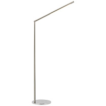 Cona Large Articulating Floor Lamp полированный никель