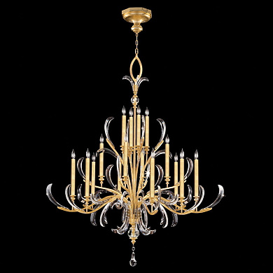 739640-3 Beveled Arcs 58" Chandelier люстра, Fine Art Lamps