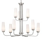 Truby 9 Light Chandelier Polished Nickel люстра 52482PN Kichler