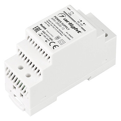 034671 Arlight блок питания ARV-DR30-12 (12V, 2A, 24W)