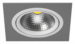 i81906 Lightstar Intero 111 встраиваемый потолочный светильник бело-серый