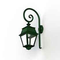 Avenue 2 N° 2; Clear glass E27 105W; British green