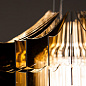 Slamp Aria SP M LED элегантная люстра золотой ARISM00GLD01T00E27EU — фото 15