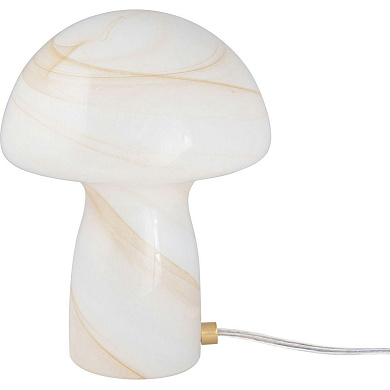 611402 Globen Lighting Fungo Настольная лампа Swirl 16 см, бежевая