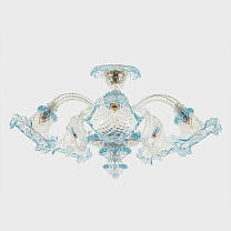 Atena Ceiling Lamp Голубой / 5 / Хром