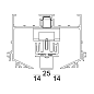421 218 2822 MDL Delta Light PR SPLITLINE M52 - 2-х светодиодный трековый светильник — фото 1
