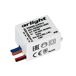 030188 Arlight LED драйвер ARJ-KE08350-MINI (2.8W, 350mA)