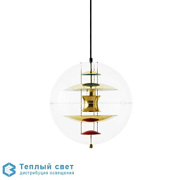 VP GLOBE - 40 - Suspension VerPan Vp подвесной светильник шарообразной формы с многослойными отражающими дисками