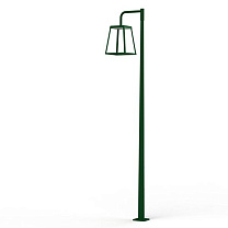 Lampiok 4 N° 3; Satin-finish PMMA Built-in LED 3000°K warm white 36W; Fir green