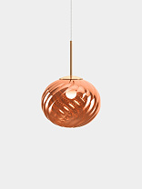 Подвесной светильник Tom Dixon Whirl Medium - Медь полированный Поликарбонат