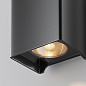 O570WL-L10B3K Maytoni Shell Настенный светильник 8W 550лм Черный — фото 3