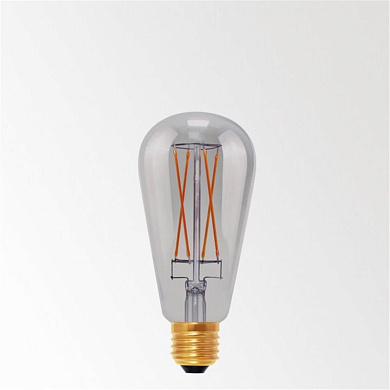 21024 0070 Delta Light TECHNICAL Светодиодная нить накаливания T64 E27 6 Вт 2200 К - дымчатая