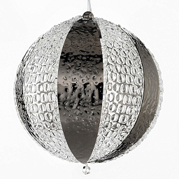 521/1SG black nickel IDL Light globe подвесной светильник с шарообразным плафоном из черного никеля