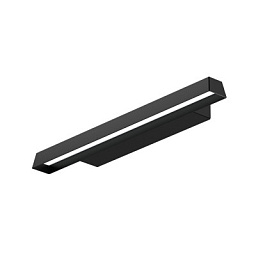 9339 Linea Light Group Lira уличный настенный светильник из металла чёрного цвета с линейной формой