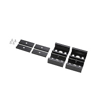 Black accessory for direct mounting on false ceilings