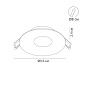 A2169PL-1WH Arte Lamp Fulu точечный встраиваемый светильник GU10 1х50W — фото 5