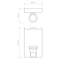 1367003 Backplate 3 Astro lighting настенный светильник матовый белый — фото 1