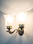 Allure Crown Small Double Wall Sconce бра FOS Lighting Allu-S-Crown-WL2
