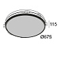 20628 9300 Delta Light SUPERNOVA LINE 65 TRIMLESS Утопленный точечный светильник — фото 1
