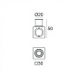 i-LED Ilamt-1 powerLED 2 W 630 mA настенный светильник — фото 3