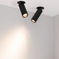 049901 Arlight Светильник SP-NUANCE-BUILT-FLAP-R35-7W Warm3000 (BK, 36 deg, 230V) — фото 2
