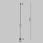 TRA160SW-2B Maytoni Accessories for tracks Elasity Комплектующие для трековой системы Черный — фото 2