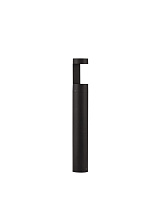 Sandy Black Aluminium & Clear Glass LED 9 Watt 630Lm 3000K 100-240V Beam Angle 120º IP54 D: 9 H: 65 cm