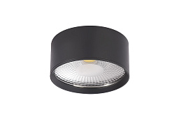 CLT 525C70 BL 4000K Crystal Lux Celestia потолочный накладной светильник цилиндрической формы чёрного цвета