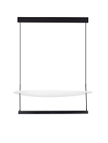 Triac Dimmable Sandy Black & White Aluminium LED 55Watt 220-240Volt 3600Lm IP20 3000K D:80 H:160 cm