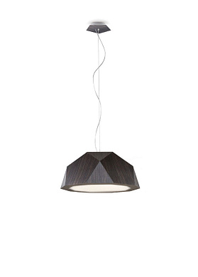 Crio D81 Fabbian подвесной светильник E27 - Dark wood colour D81A01