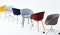 About A Chair Вращающийся мягкий стул с регулируемой высотой Hay PID500651 — фото 6
