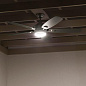 56" Tranquil LED Weather+ Outdoor Ceiling Fan Brushed Nickel уличная люстра-вентилятор 310130NI Kichler — фото 2