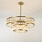 40,2668 Imperiumloft RH Marais Round Chandelier D80 люстра на штанге 60W — фото 3