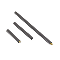 PIPE-420 Arteriors Aged набор из трёх трубок из состаренного железа в тёмно-сером оттенке