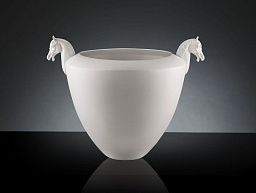 6010683.95 VGnewtrend Coppa Horse Керамическая ваза ручной работы