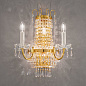 Kolarz EMPIRE 0418.62+3.3.SpT настенный светильник золото 24 карата ширина 40cm макс. высота 46cm 5 ламп e14 — фото 1