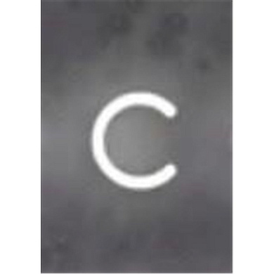 настенный светильник с подсветкой буквы c в строчном регистре