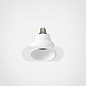 1248017 Trimless Slimline Round Fixed Fire-Rated IP65 Astro lighting встраиваемый светильник матовый белый — фото 1