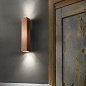 Настенный светильник Look AP2 SQUARE D60 H300 Ideal Lux 370460, медь — фото 1