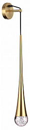 4285/1W Odeon Light Gota настенное бра с каплевидным плафоном бронзового оттенка