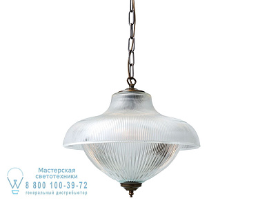 ESSENCE DOUBLE PRISMATIC PENDANT Подвесной светильник ручной работы прямого света Mullan Lighting MLP323ANTBRS