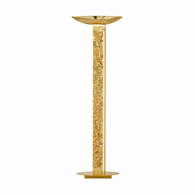 торшер с цилиндрическим абажуром