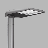 Street Pole-mounted system – ST1.2 optic - Warm White - ø46-60-76mm 171.8W 25060lm - 3000K - Midnight preset/DALI NFC - Colour: Grey