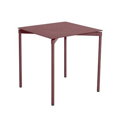 M0810702 FROMME Petite Friture Квадратный стол бордовый
