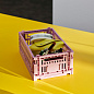 AB634-A601-AC74 Hay Colour Crate Ящик для хранения цветных ящиков S 17x26,5 см, цвет Dusty Rose — фото 2