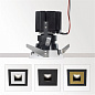 24218 9210 B Delta Light IMAX II SQUARE ADJUSTABLE MP Встраиваемый точечный светильник — фото 3