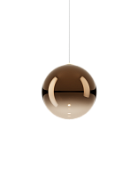 RANDOM SOLO CLUSTER PENDANT ø 18CM GLOSSY BRONZE 2700K CE