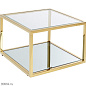 85878 Приставной столик Orion Gold 50x50см Kare Design