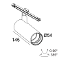27185 9025 B Delta Light SOLISCAPE Soli - 52 Светильник с мягким трековым освещением — фото 1