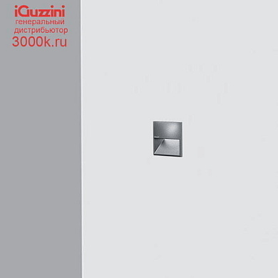 EI38 Walky iGuzzini Square optic assembly 45x45mm – AL optic – Warm White LED – 24Vdc - Rust Brown